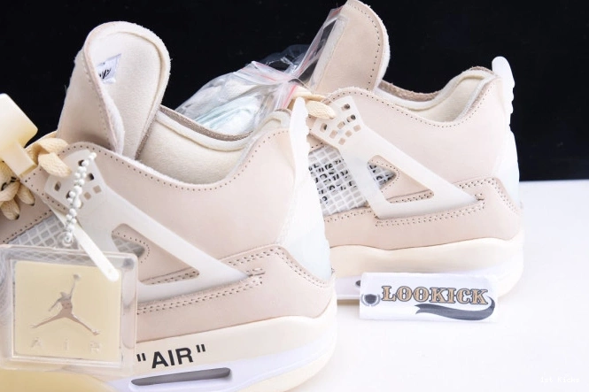 Air x Sail Off-White Jordan 4 CV9388-100 0816